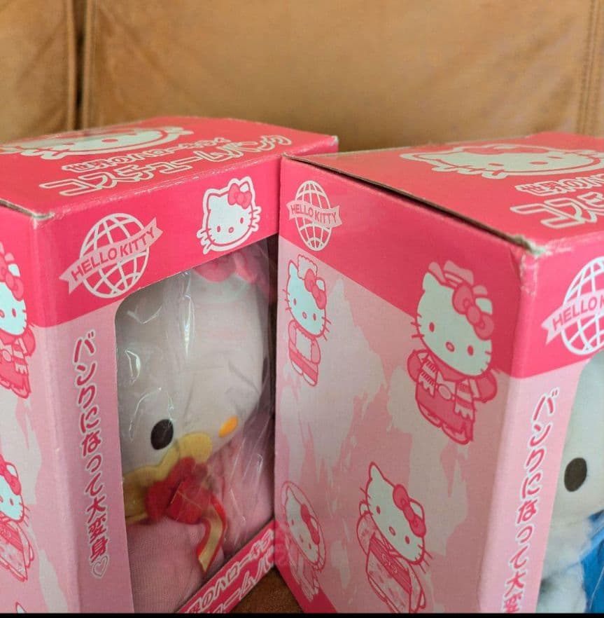ハローキティ コスチュームバンク 4個セット 1999年2000年製 希少