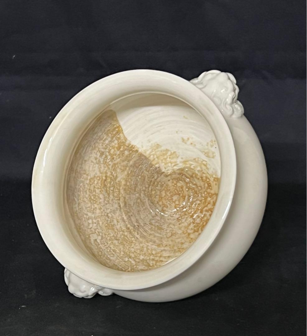 【希少品•倉庫整理品】中国宋時代徳化窯香炉　共箱　XG55-55