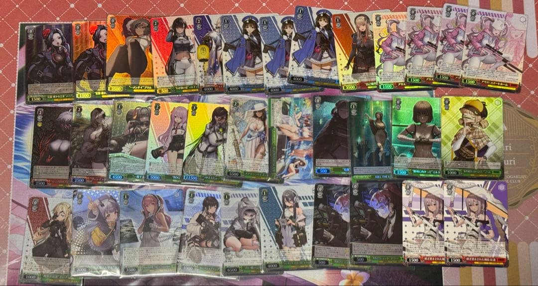 ヴァイス 勝利の女神 NIKKE 8宝用 デッキパーツ ほぼフルホイル SR多数