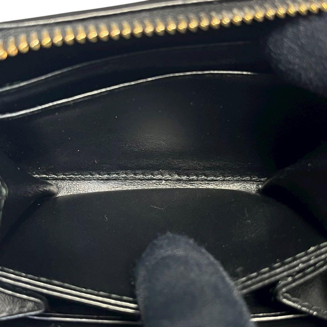 希少✨ミュウミュウ ケース ダイアグラム ファスナー キルティング 黒