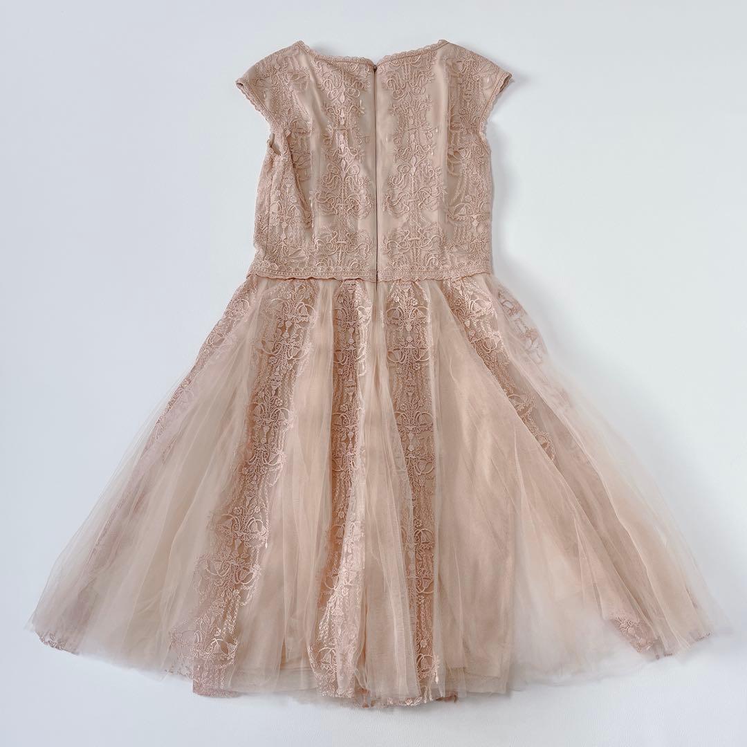 美品✨ TADASHI SHOJI レース チュール ドレス ワンピース