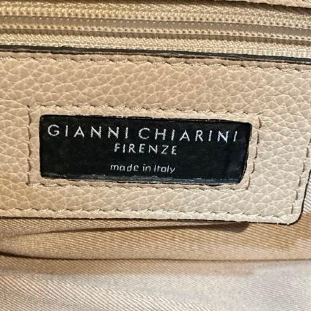 【美品】GIANNI CHIARINI アリファ 2WAY レザーバッグ M