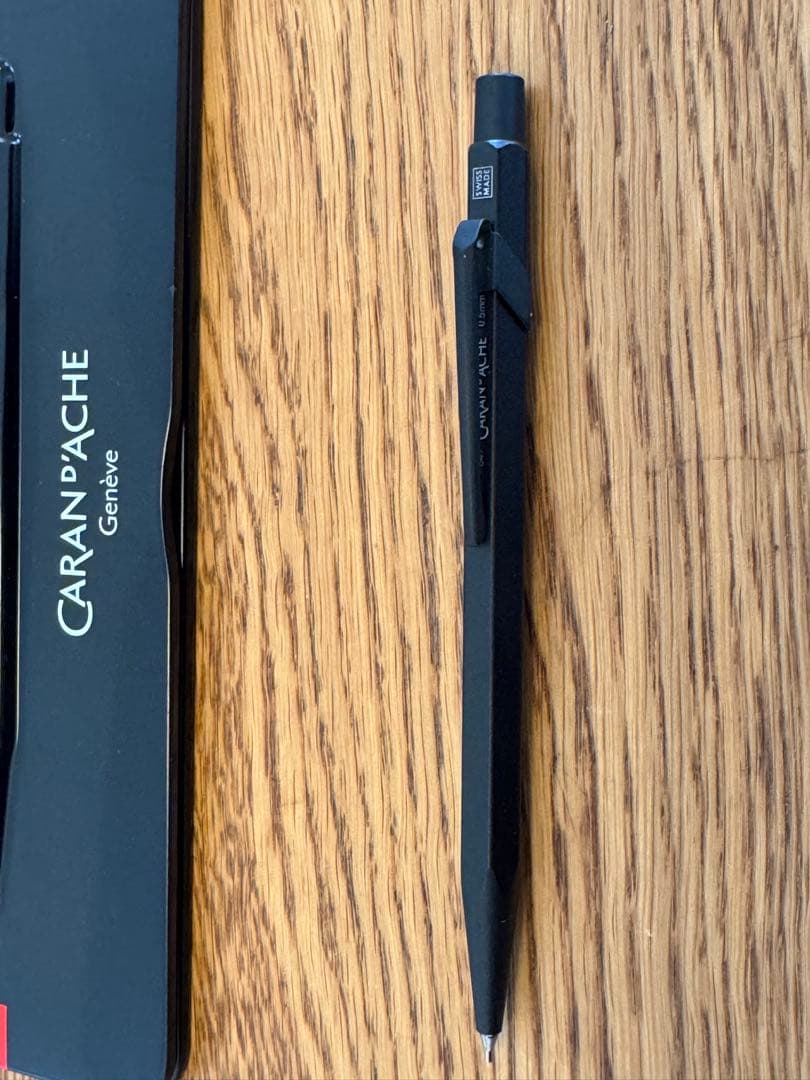 ペン4本セット　(シャーボX、クルトガダイブ、オレンズネロ、カランダッシュ)