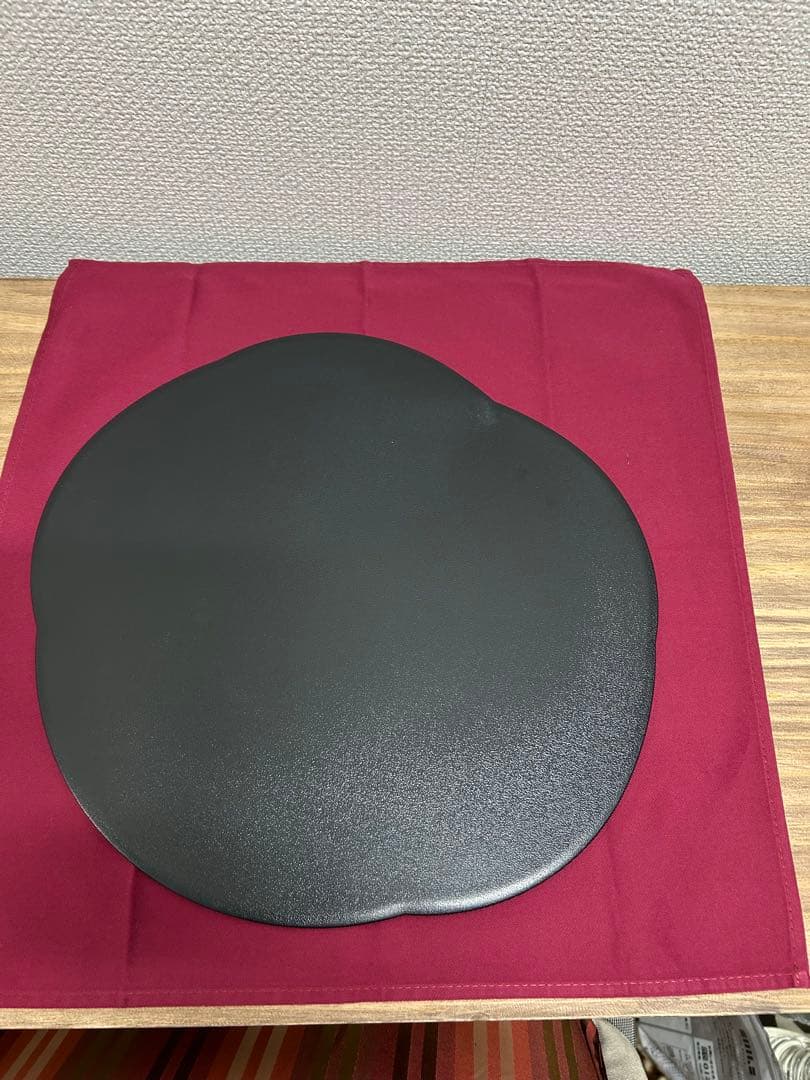 12.5福梅プレート　9枚セット。ゴールド金色。