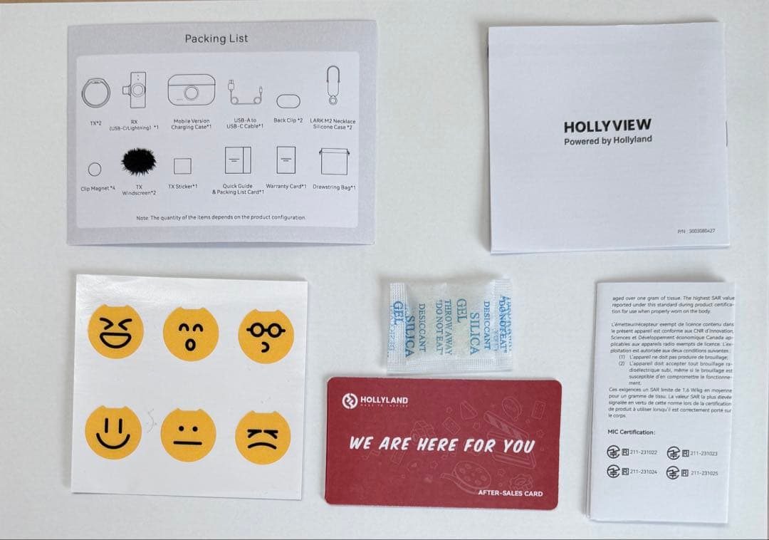 HOLLYLAND LARK M2 ワイヤレスラベリアマイク