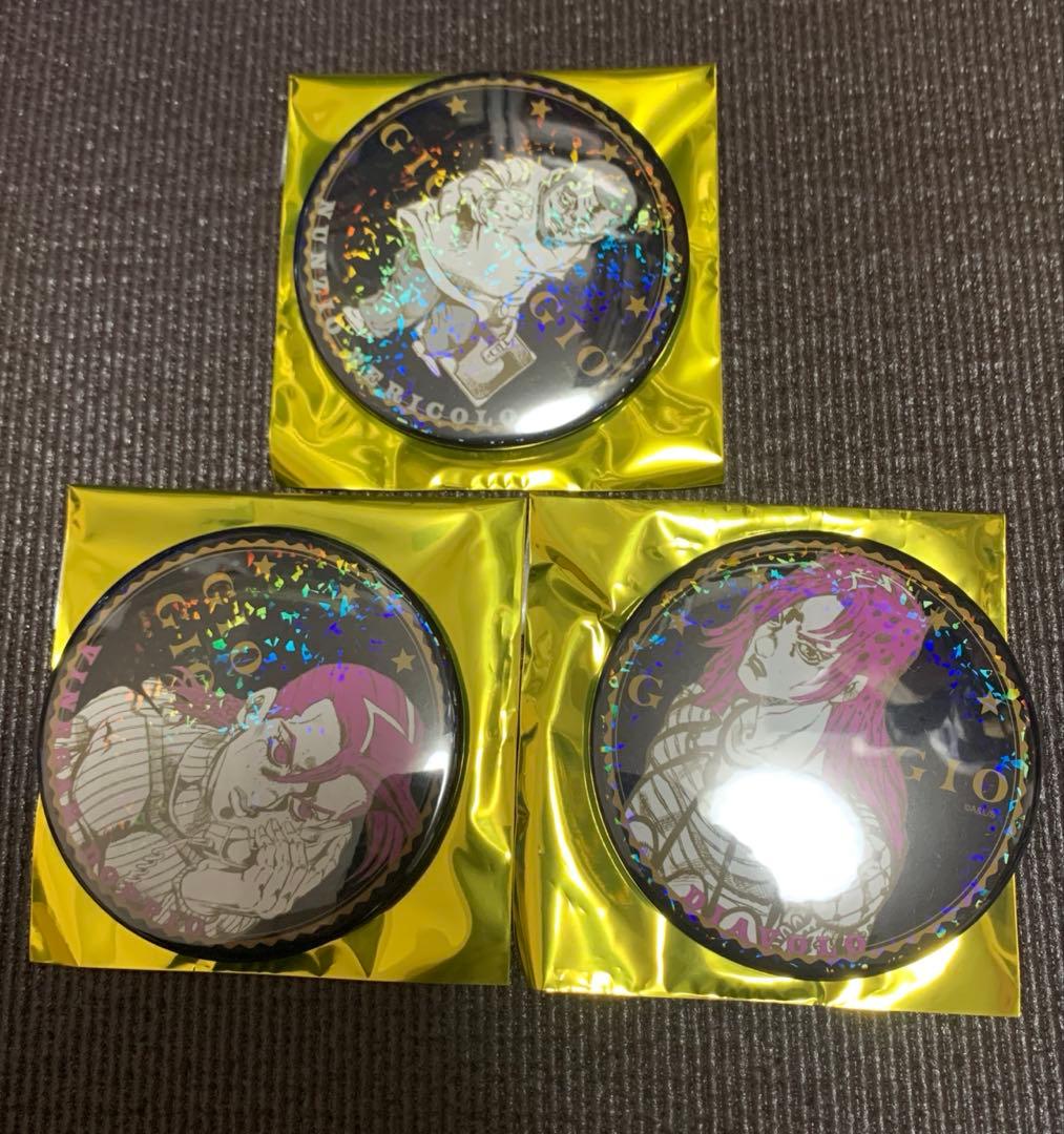 JOJO WORLD ジョジョの奇妙な冒険 ホログラム缶バッジコレクション