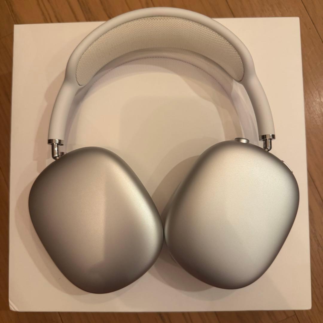 【最終値下げ】【正規品】AirPods Max シルバー 本体 元箱付き Apple AirPods Max ワイヤレスヘッドホン シルバー Amazon.co.jp