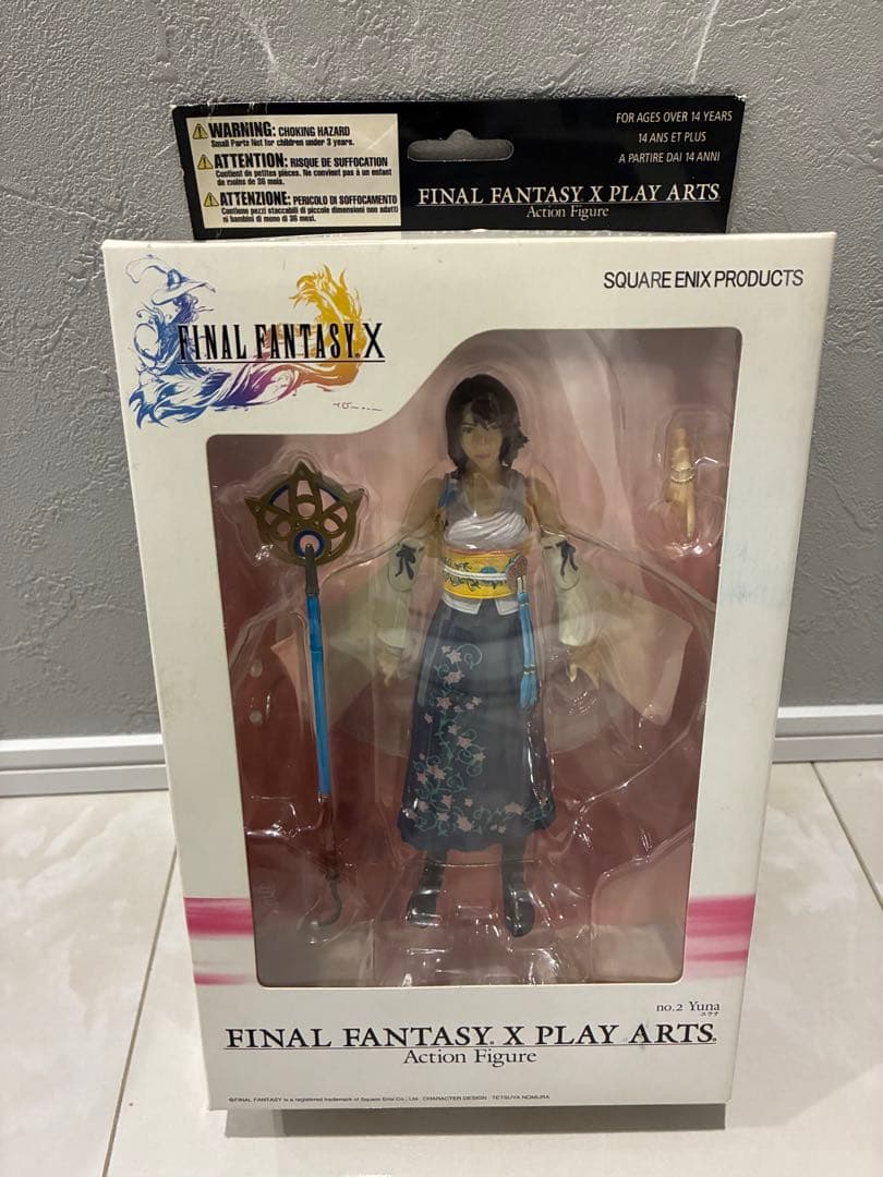 ファイナルファンタジー FFX ティーダ ユウナ アーロン アクションフィギュア