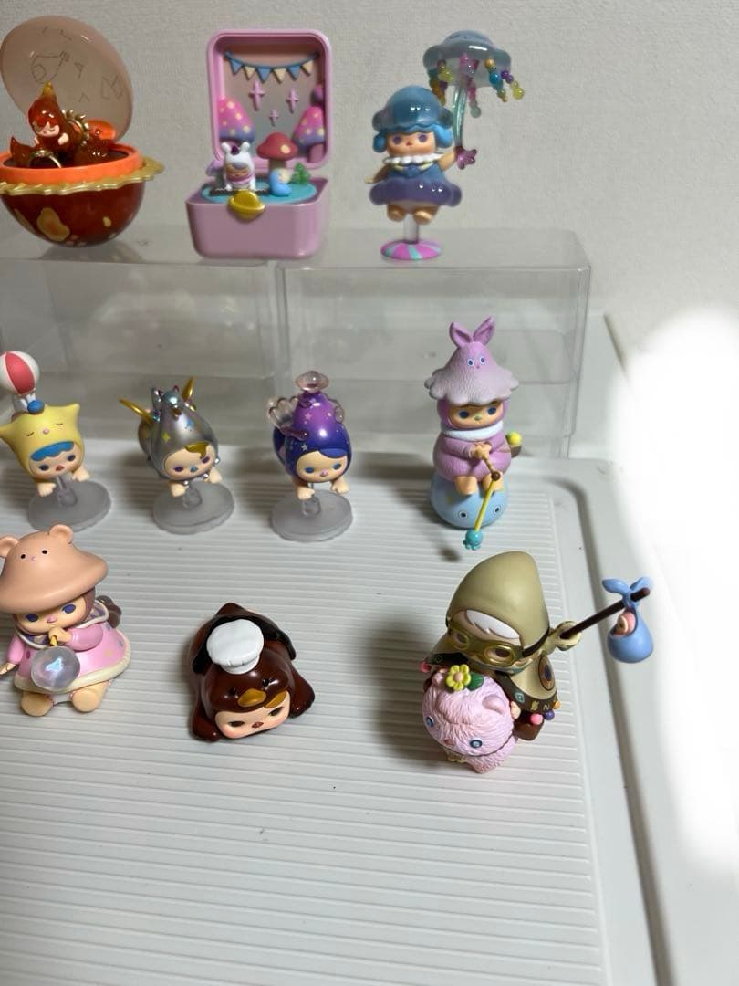 POPMART 、PUCKY、 フライングベイビーズ 、Jellyfish