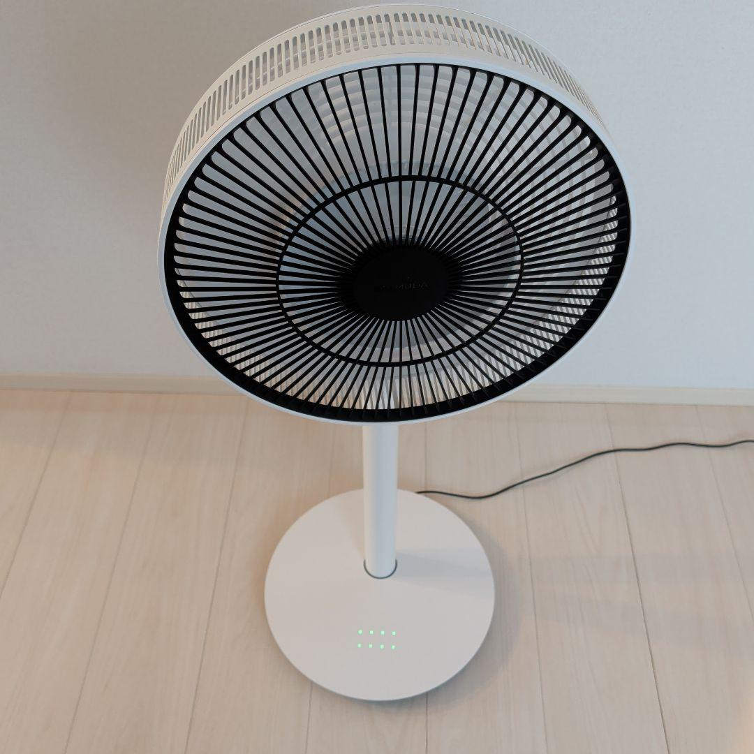 【美品】BALMUDA 扇風機 The GreenFan EGF-1700-WK