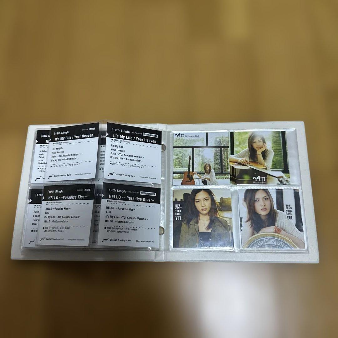 キラ有】YUI CDジャケット トレカ37枚付き