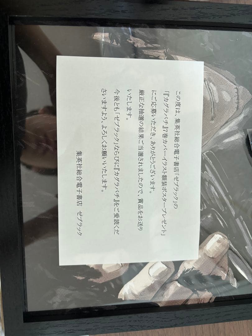 カグラバチ 額装ポスター