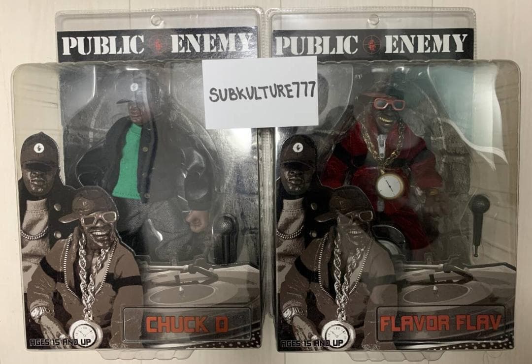 PUBLIC ENEMY アクションフィギュア 2体セット PUBLIC ENEMY アクションフィギュア 2体セット