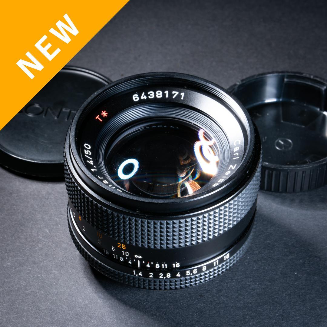 良品！標準の帝王！CONTAX Planar50mm f1.4 AEJ 標準の帝王】CONTAX