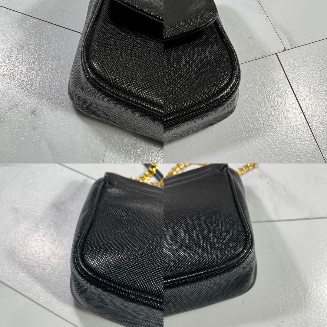 ヴィヴィアンウエストウッド アングロマニア チェーン ショルダーバッグ 黒