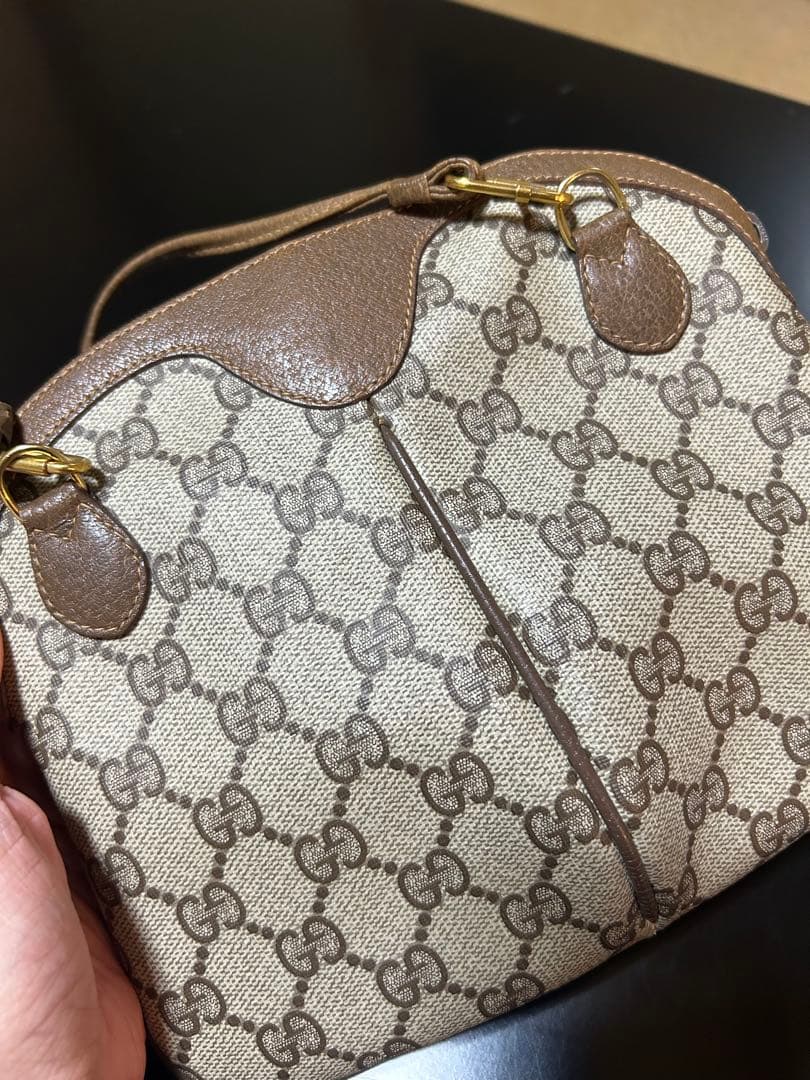 m*a様 オールドグッチ G Gパターン　シェリーライン　ミニショルダーバッグ