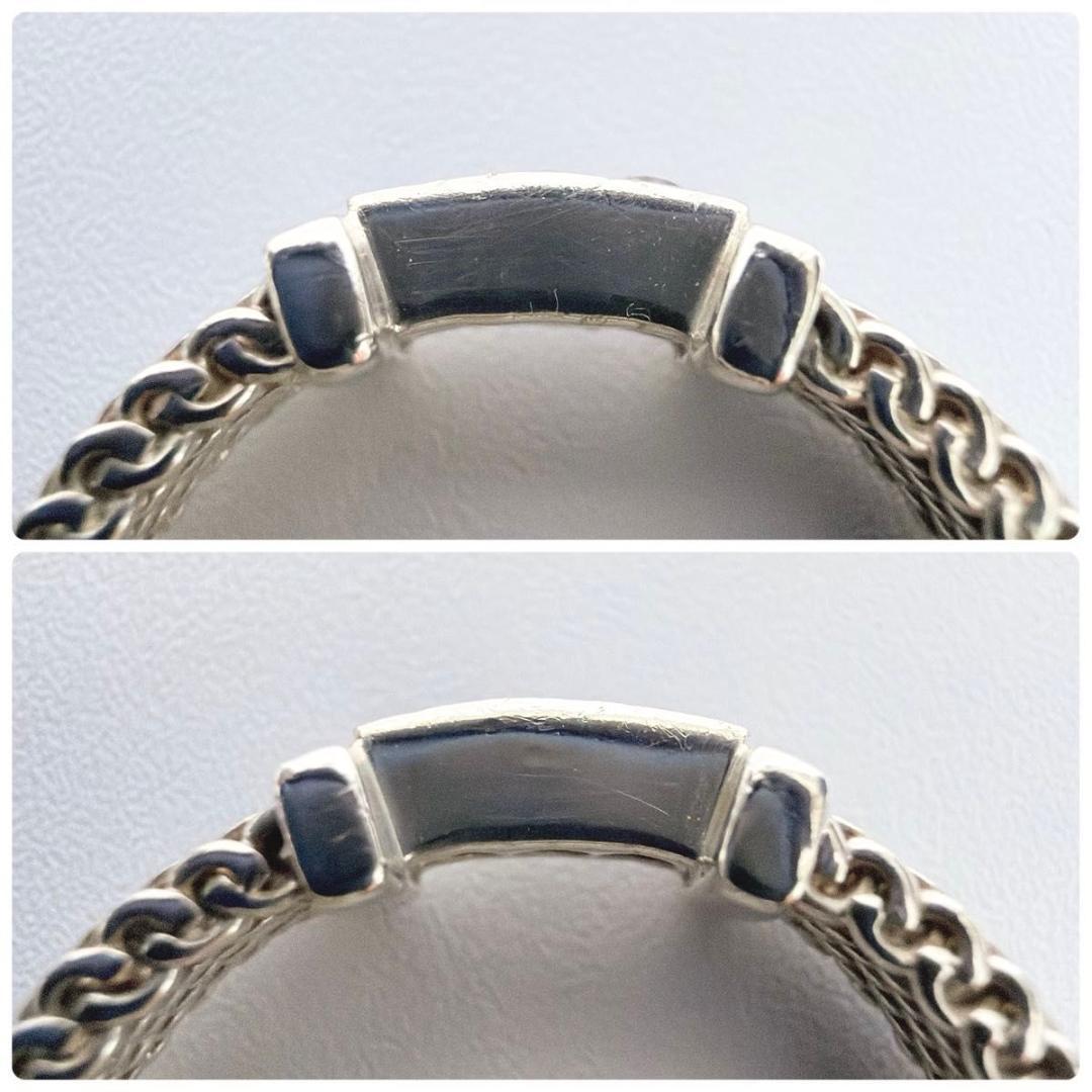 ティファニー サマセット 3P ダイヤ リング 指輪 約4号 シルバー 925