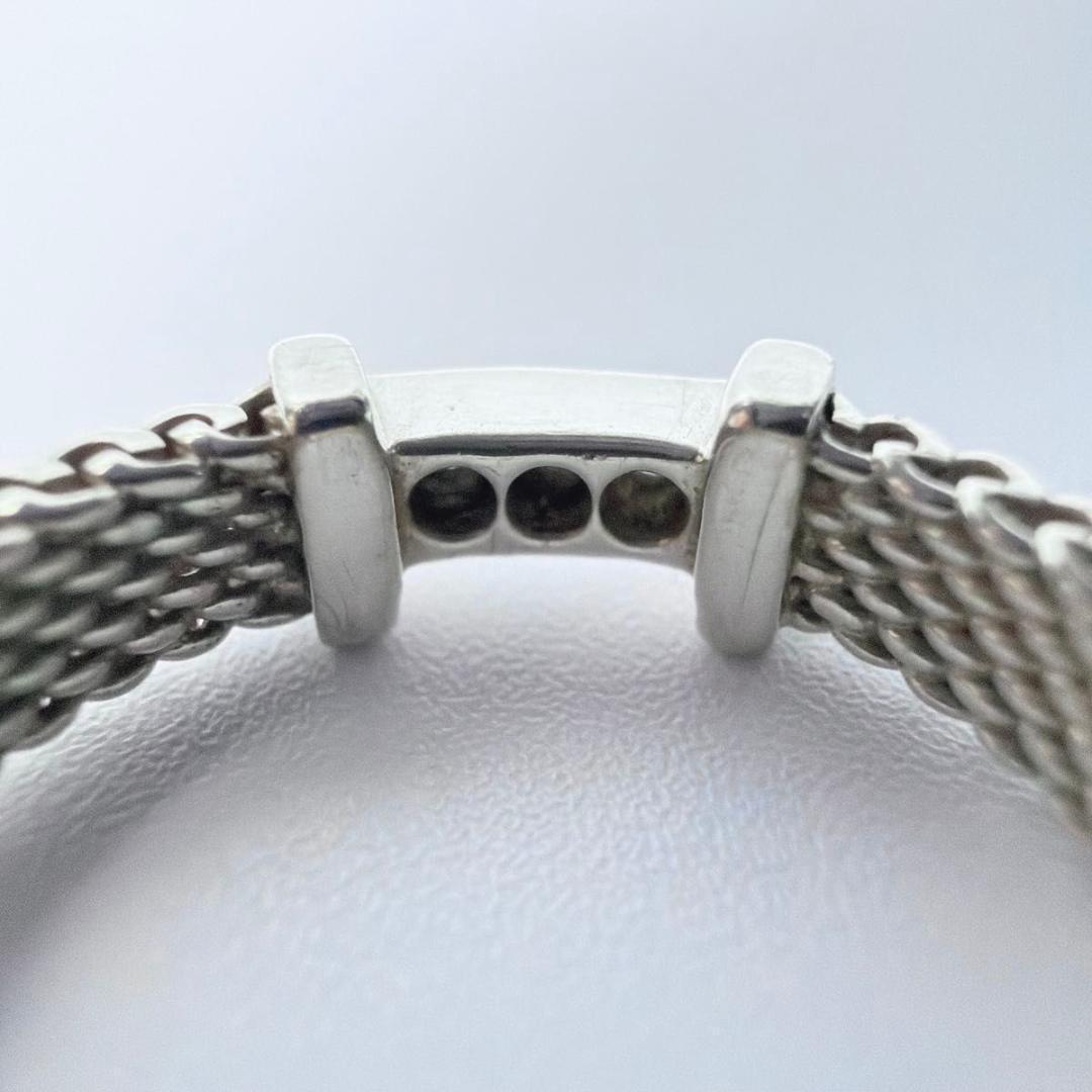 ティファニー サマセット 3P ダイヤ リング 指輪 約4号 シルバー 925