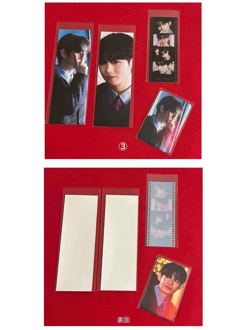 BTS ロングステッカー・ブックマーク・ホログラム両面フォトカード♡Jimin