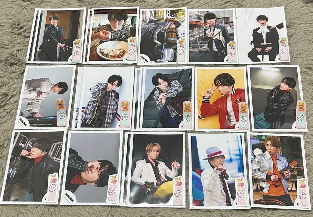 SnowMan 宮舘涼太 公式写真 アクスタ うちわ デタカ ましかくフォト