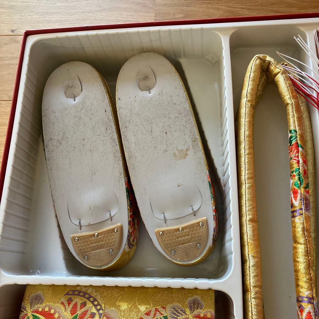 七五三　七歳　作り帯　はこせこセット