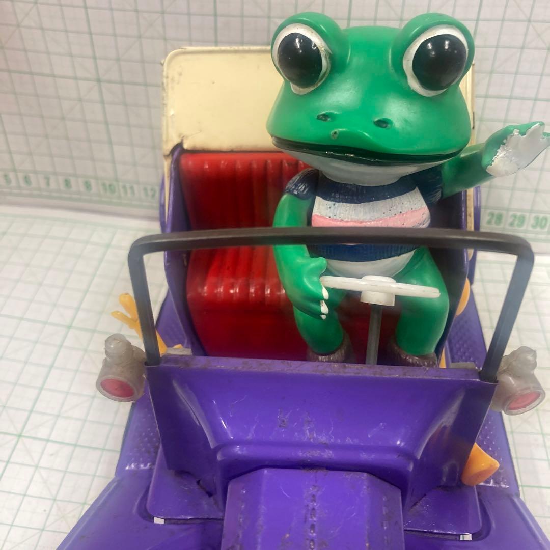 野村トーイ製ケロヨン自動車 No.1ブリキ玩具1968年頃に発売フリクション動力