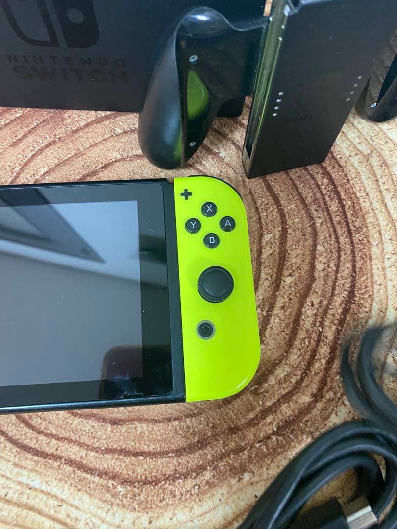 Nintendo Switch ニンテンドースイッチ本体　RED/YEL箱無し①