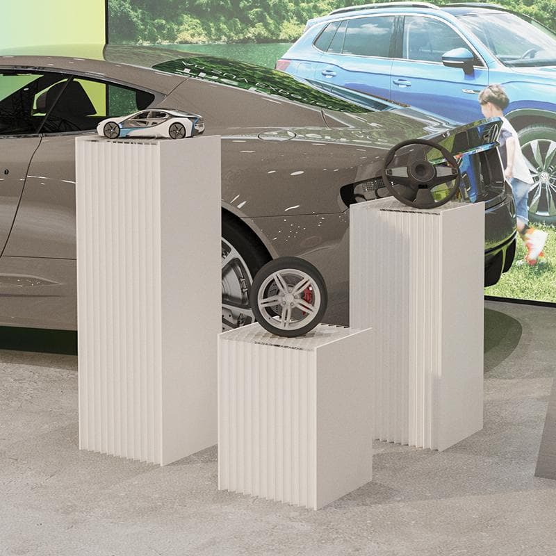 ディスプレイスタンド高さ68㎝長さ50㎝展示台 陳列台 組立不要