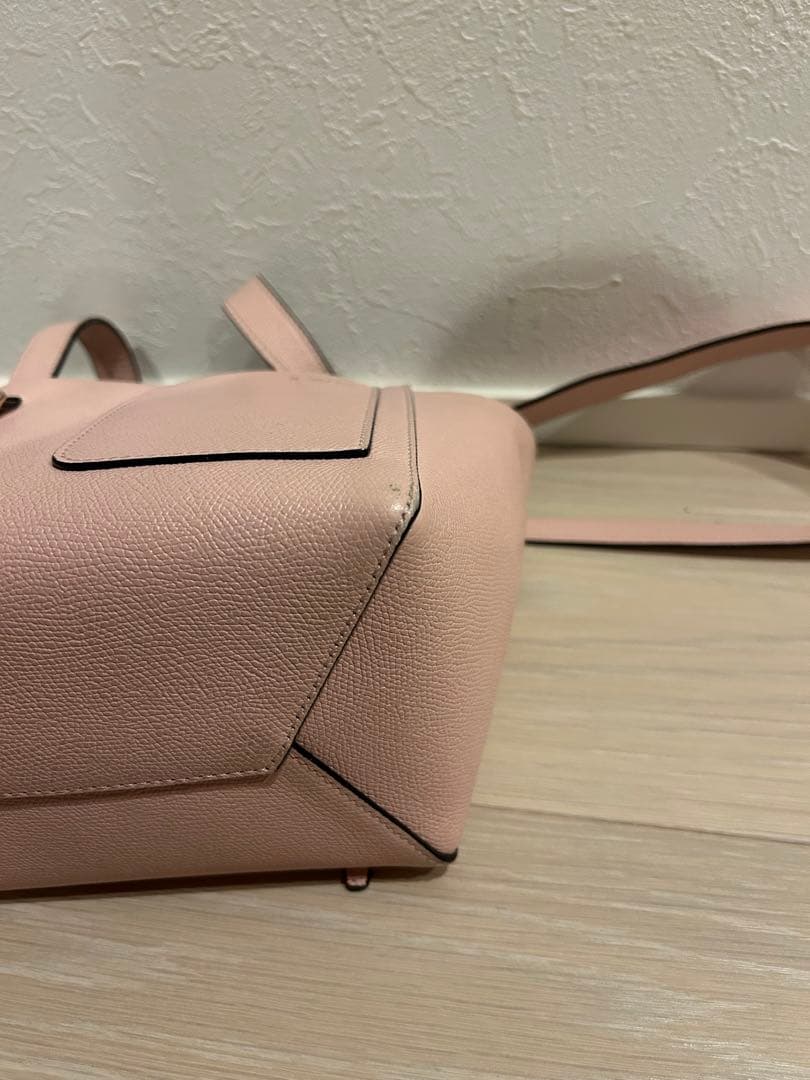 Valextra バケットバッグ マイクロ ペオニア