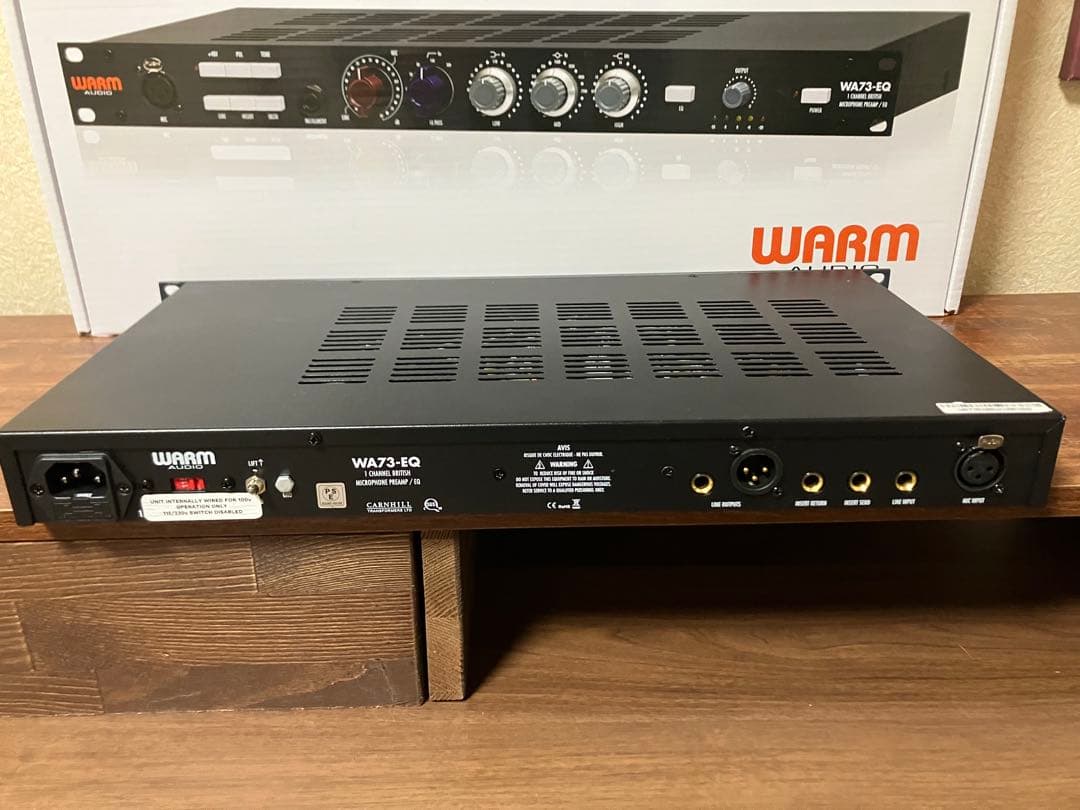 （美品）WARM AUDIO WA-73-EQ