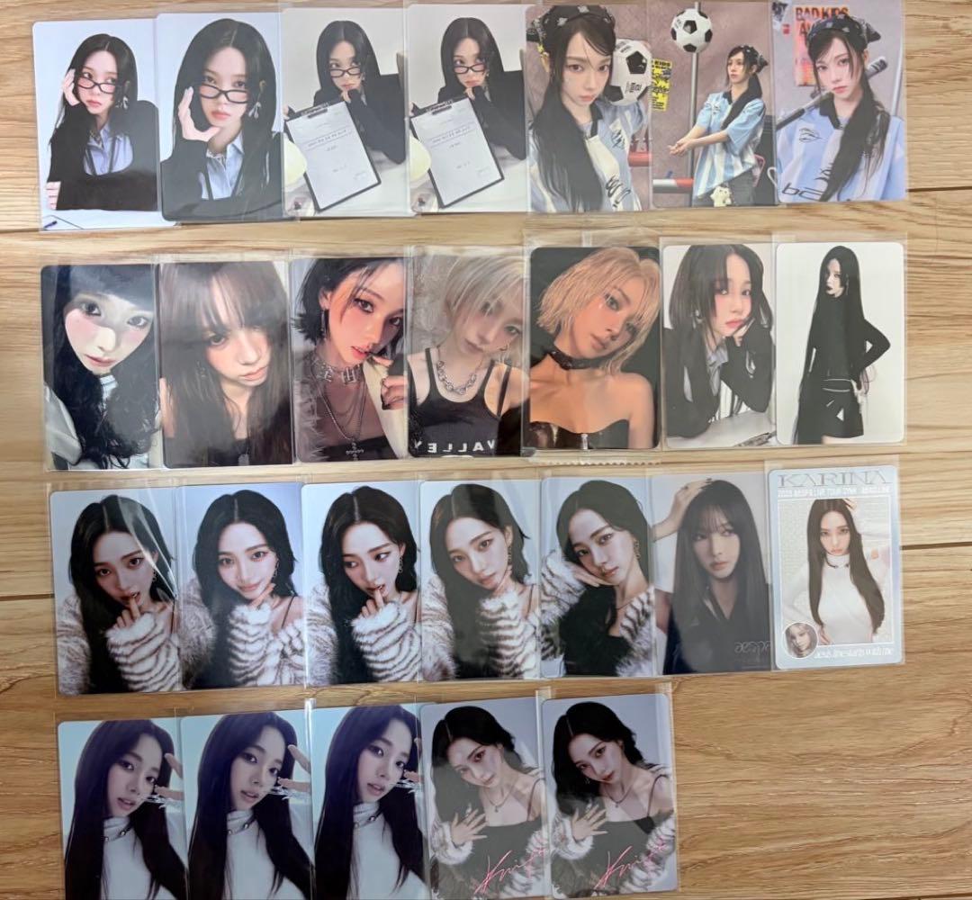 aespa カリナ トレカ