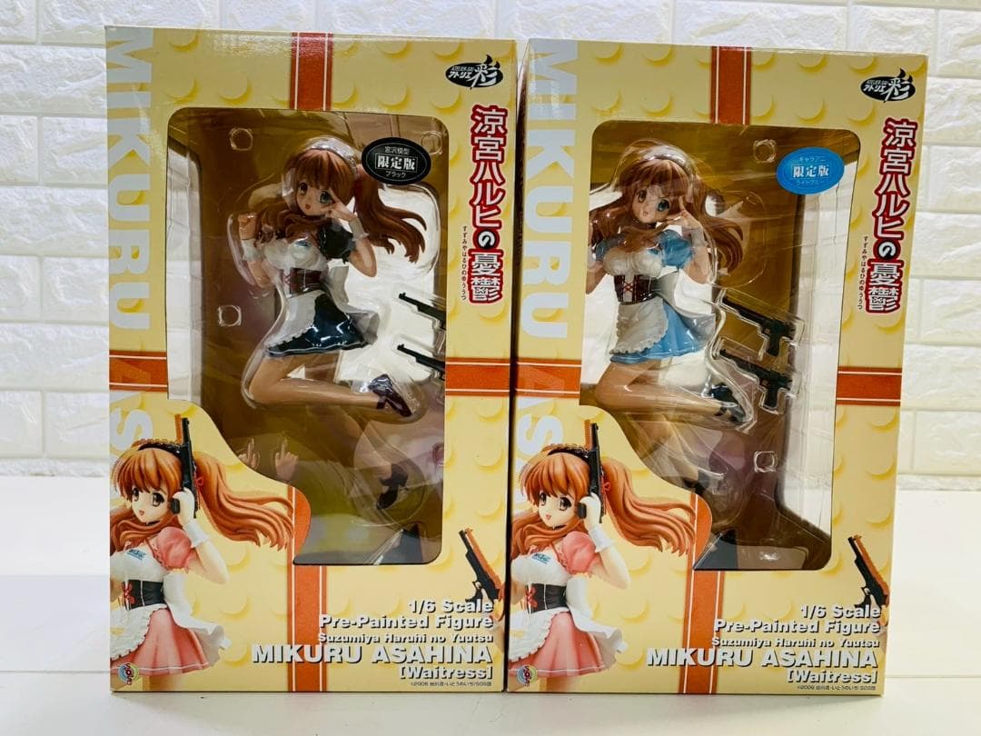 5Z 未開封 涼宮ハルヒの憂鬱 限定版 フィギュア 1/6スケール 長期保管品