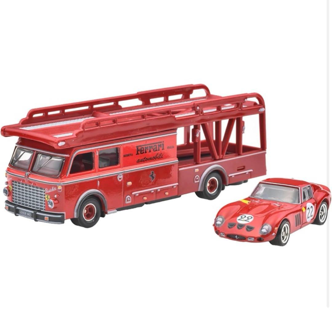 ホットウィールトランポ　AE86スプリンタートレノ　フェラーリ250GTOセット