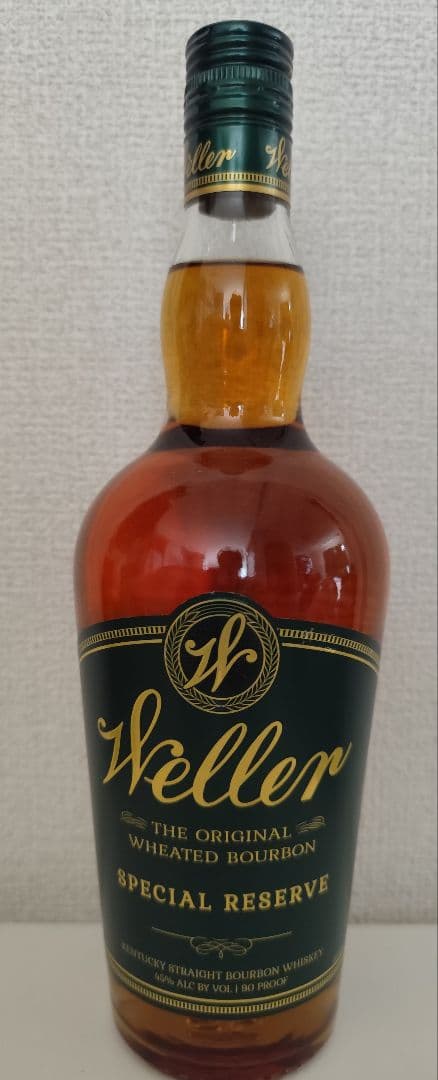 【日本未入荷】Wellerスペシャルリザーブバーボン（新品）送料無料 楽天市場】W.L. ウェラー スペシャルリザーブ 750ml 45度 W.L. Weller