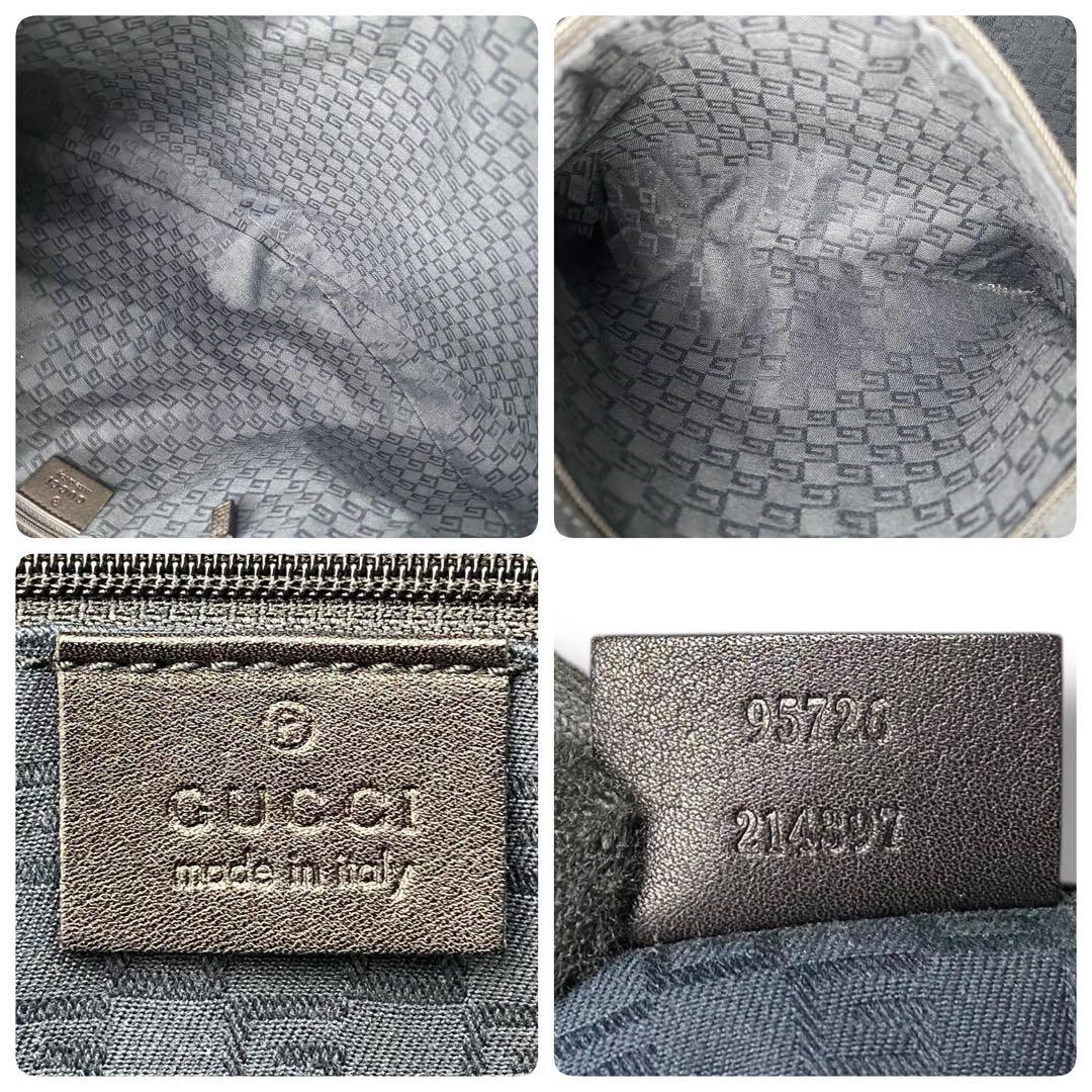美品 GUCCI レザー archive Y2K GG バッグ ショルダー 希少
