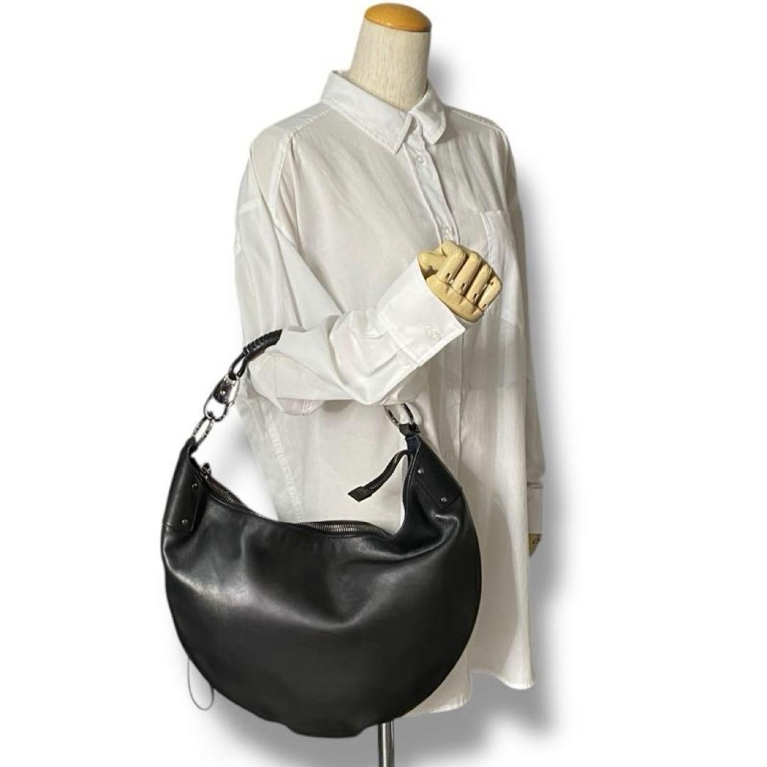 美品 GUCCI レザー archive Y2K GG バッグ ショルダー 希少