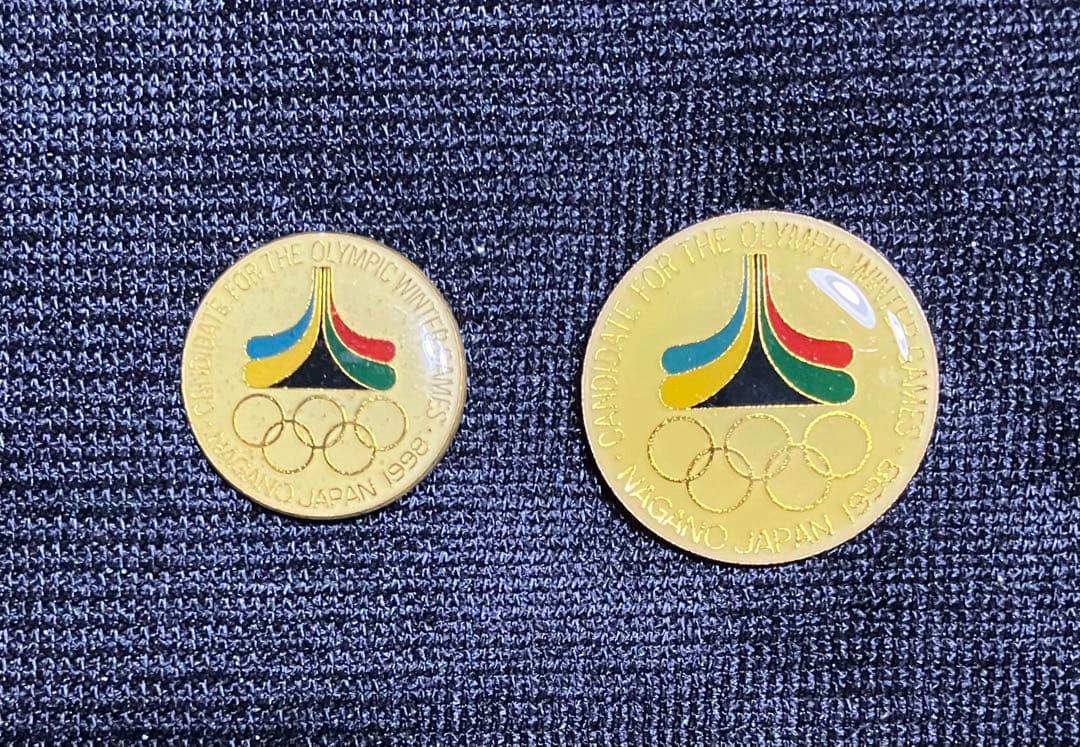 1998長野オリンピック ピンバッジ/希少 招致25mm金 2025年最新】Yahoo