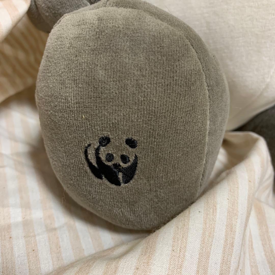 限定10体　WWF 50周年　コットン100% パンダ　ぬいぐるみ　特大サイズ