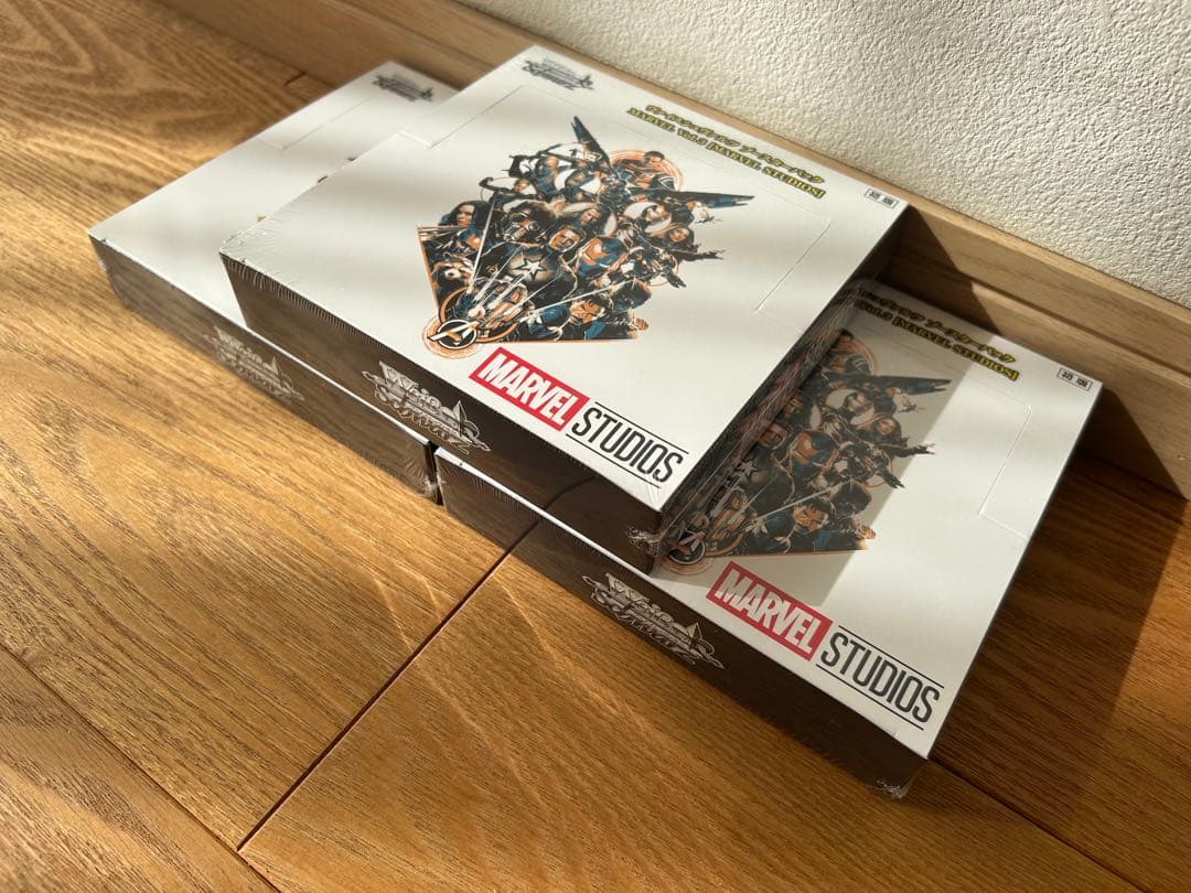 ヴァイスシュヴァルツ MARVEL Vol.3 未開封シュリンク付き3BOX - メルカリ