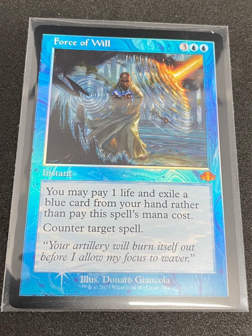 Foil □旧枠□《意志の力⁄Force of MTG force of will （