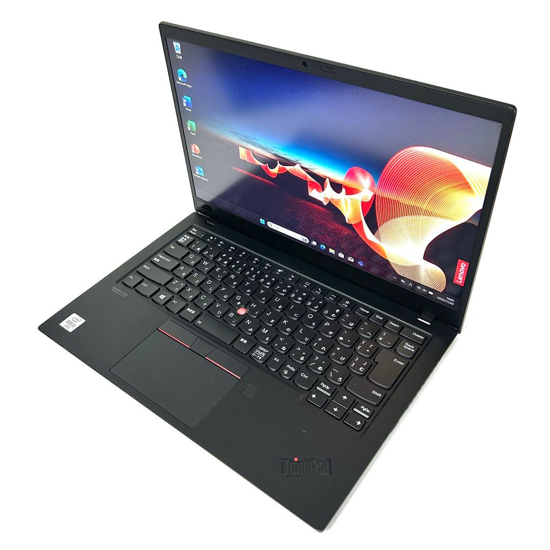 美品 Lenovo X1 Carbon Gen8 バッテリー超良好 Office ThinkPad X1