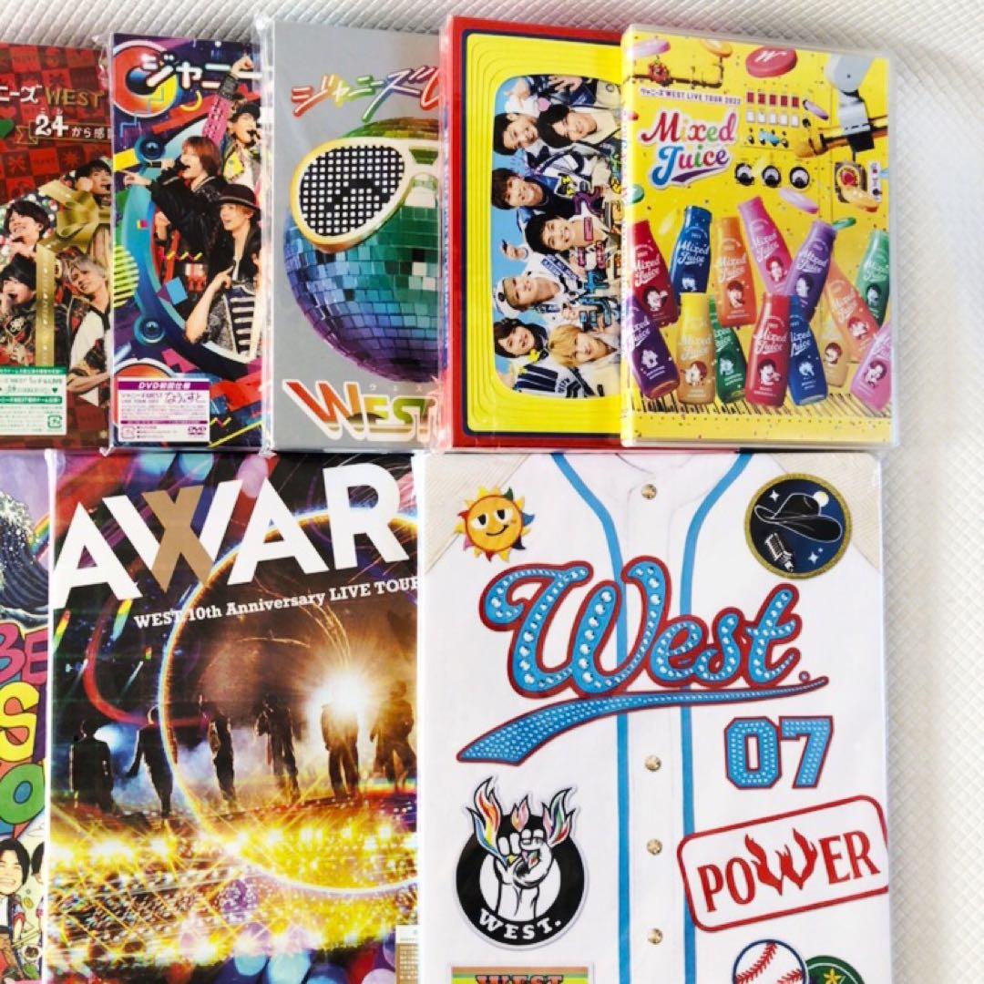 WEST. 歴代DVD、Blu-ray、初回アルバム 27点セット d5584の通販はau