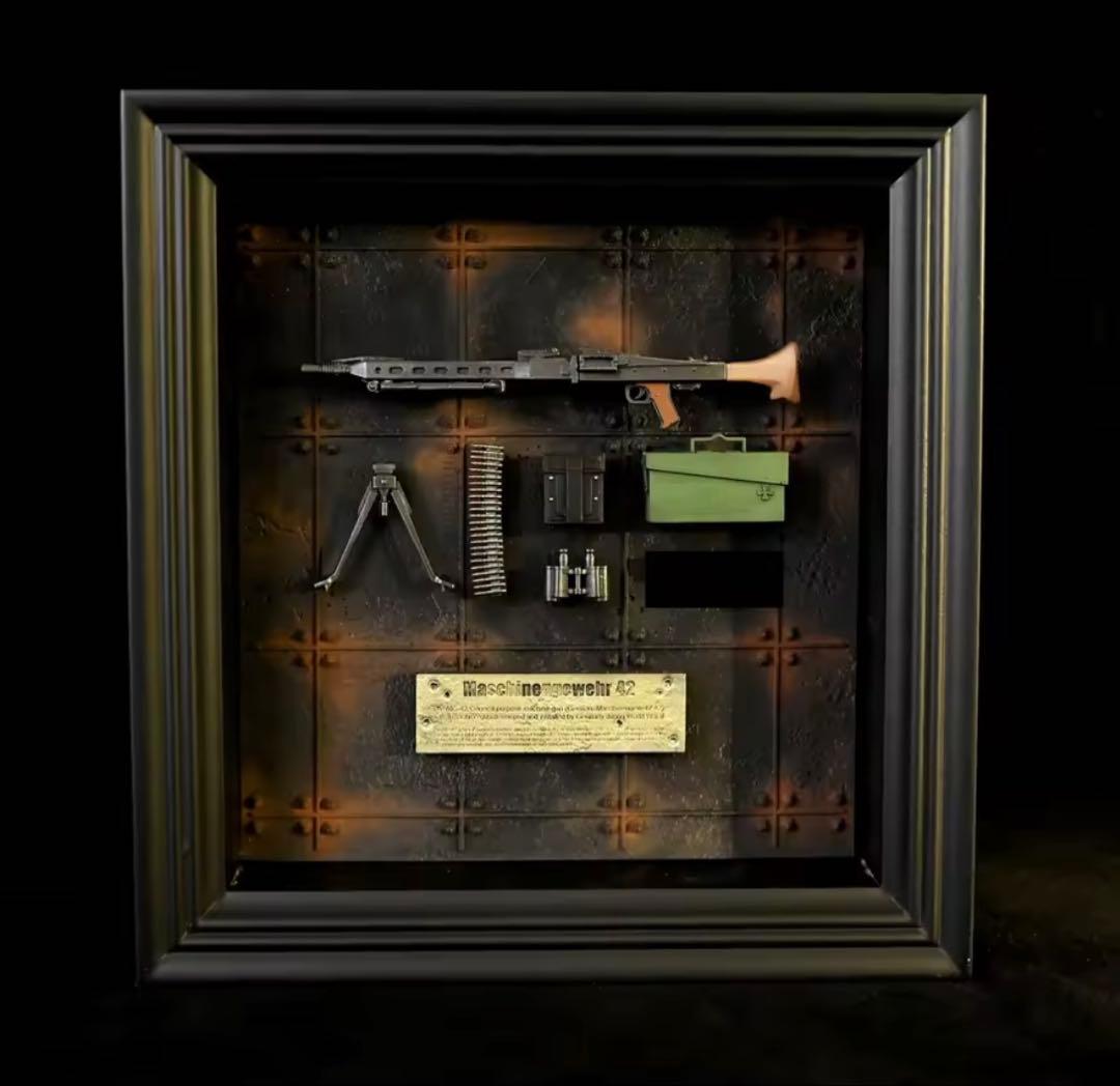 M60機関銃 マシンガン ディスプレイセット フォトフレーム モデル
