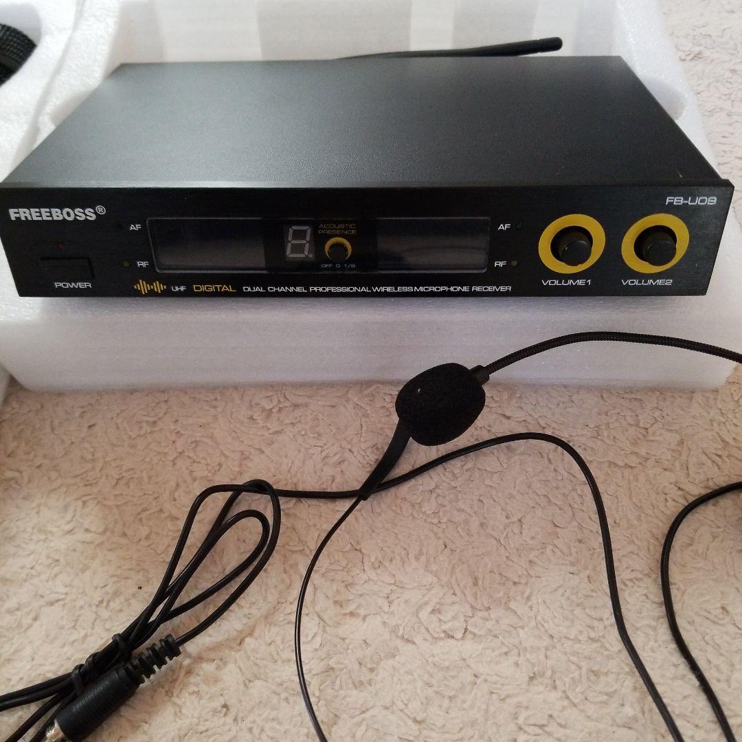 FREEBOSS FB-U09 ワイヤレスマイクシステムー 美品ー