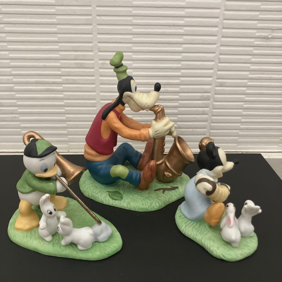 ディズニー 陶器置物 フィギュアリンワールド オーケストラ 音楽隊