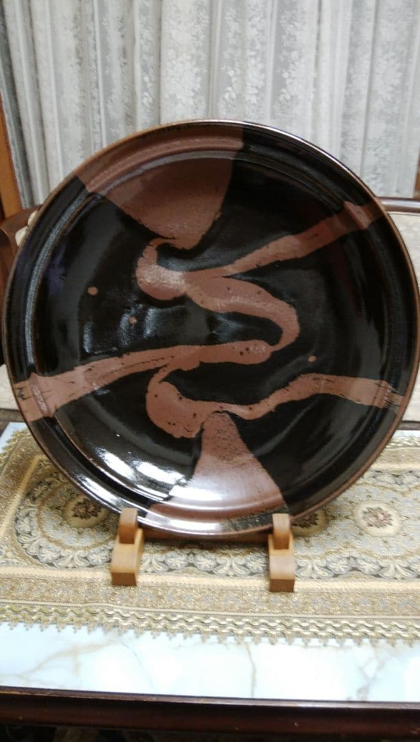 大皿　濱田庄司