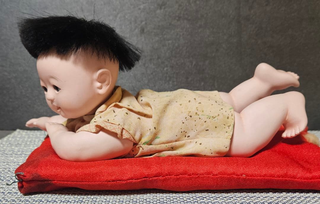 大正～昭和初期 子供人形 這子人形 市松人形 アンティーク人形