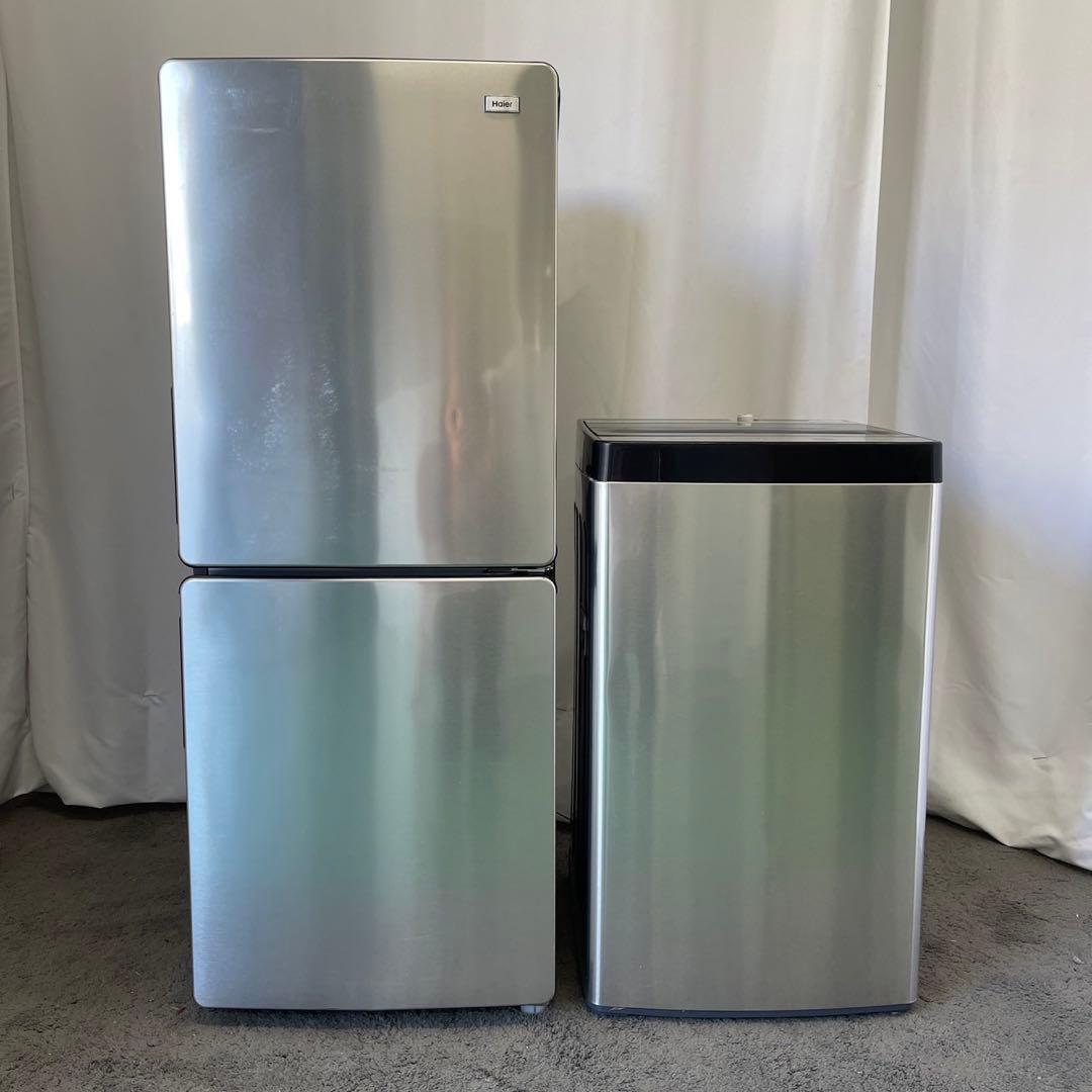 154 設置無料 家電セット 人気 冷蔵庫 洗濯機 小型 一人暮らし シルバー