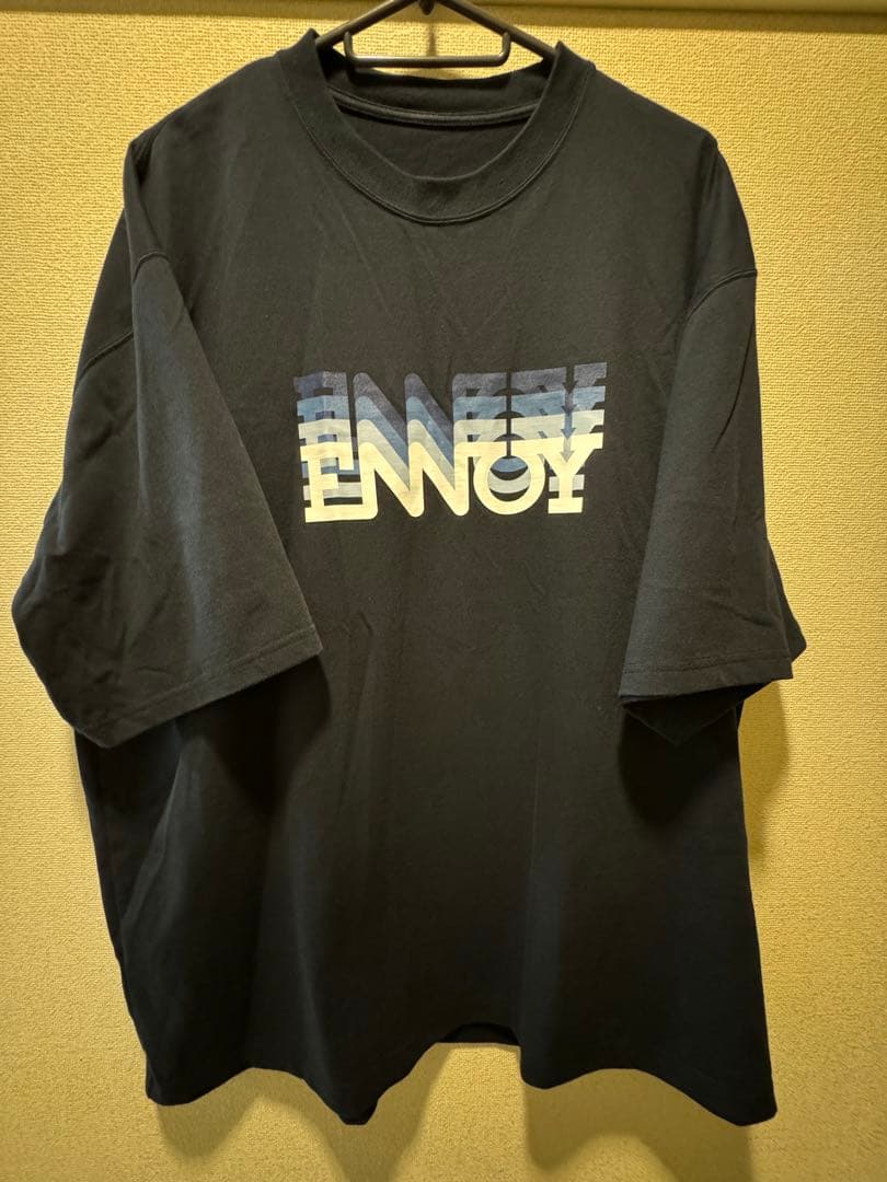 ENNOY ELECTRIC LOGO GRADATION navy XL