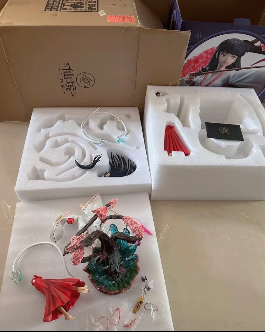 犬夜叉 桔梗 ガレージキット ガレキ スタチュー③